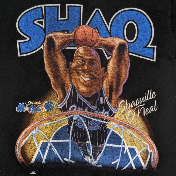 Vintage 90s Shaq Orlando Magic T-shirt - Picture 2 of 5